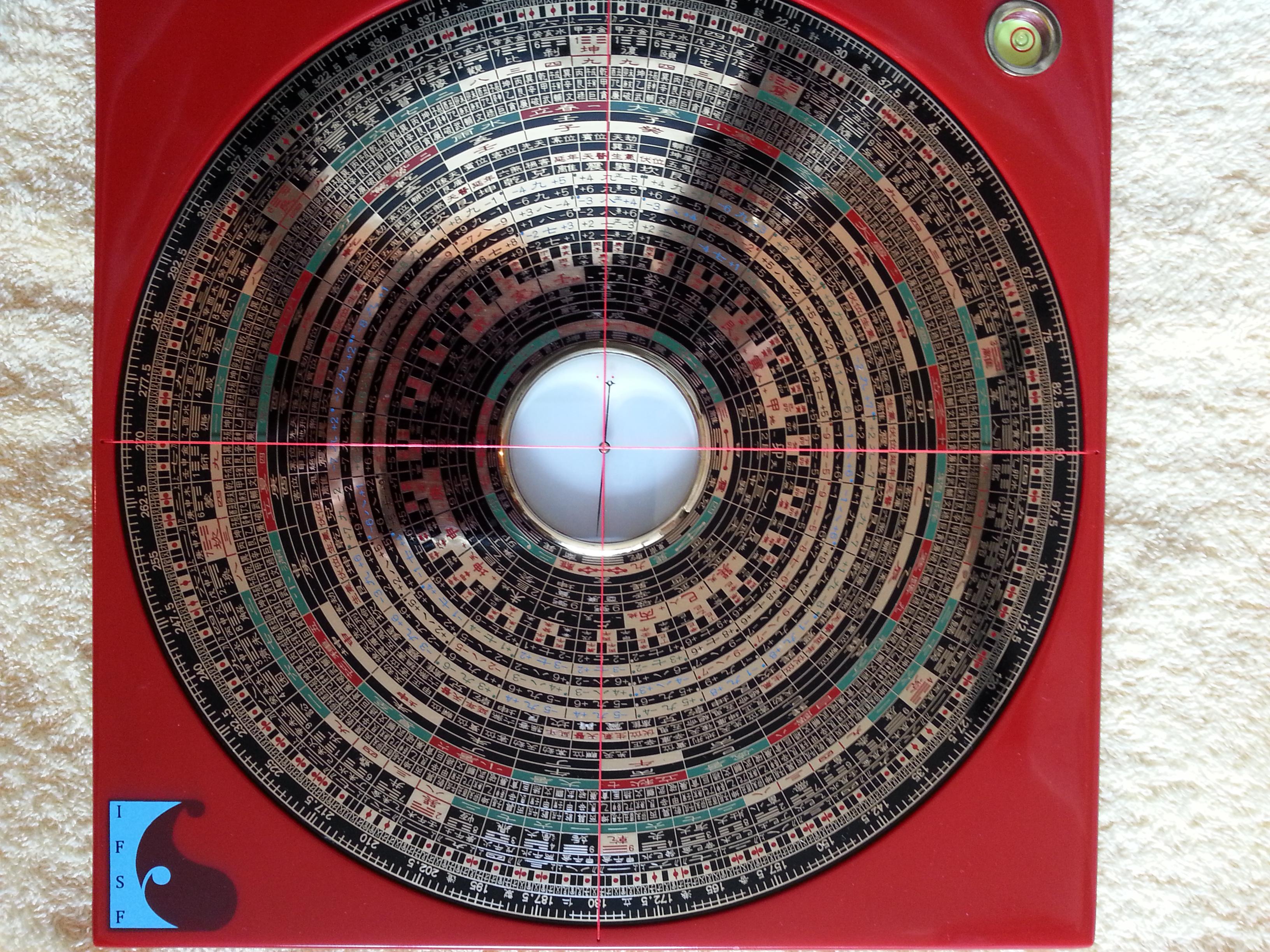 綜合三元三合精要風水羅盤 10 吋 (玄空七、八、九運正盤、兼盤及城門水法) Feng Shui Compass